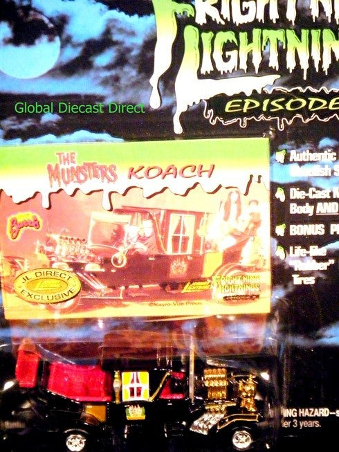 Johnny Lightning Frightning Lightning - The Munsters Koach