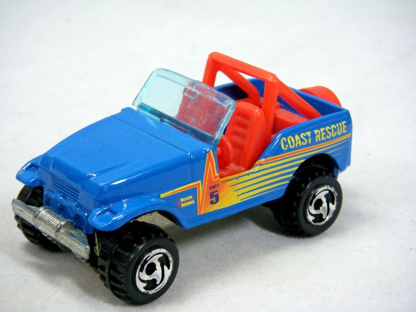 Hot Wheels - Coast Rescue Jeep - Roll Patrol