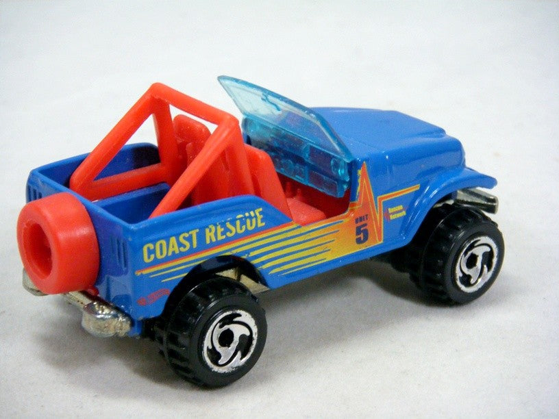 Hot Wheels - Coast Rescue Jeep - Roll Patrol
