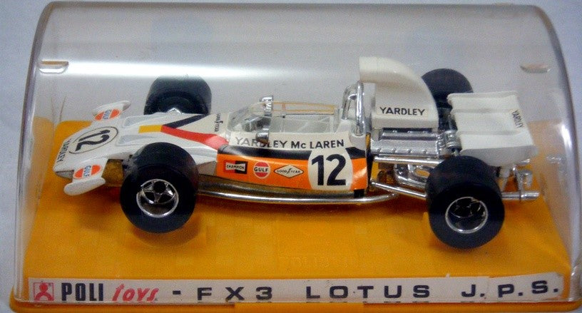 Poli Toys - FX-3 - Yardley McLaren Lotus John Player Special F1 Race Car  