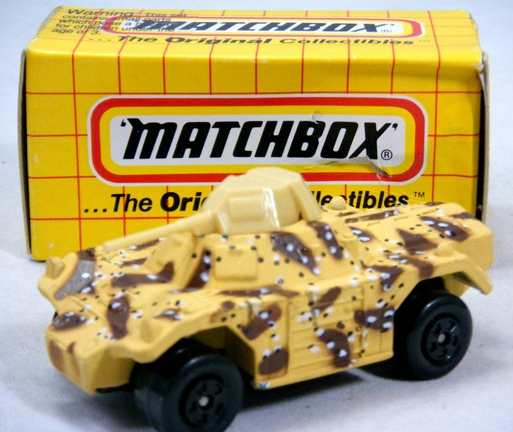 Matchbox Weasel Military Armored Attack Vehicle