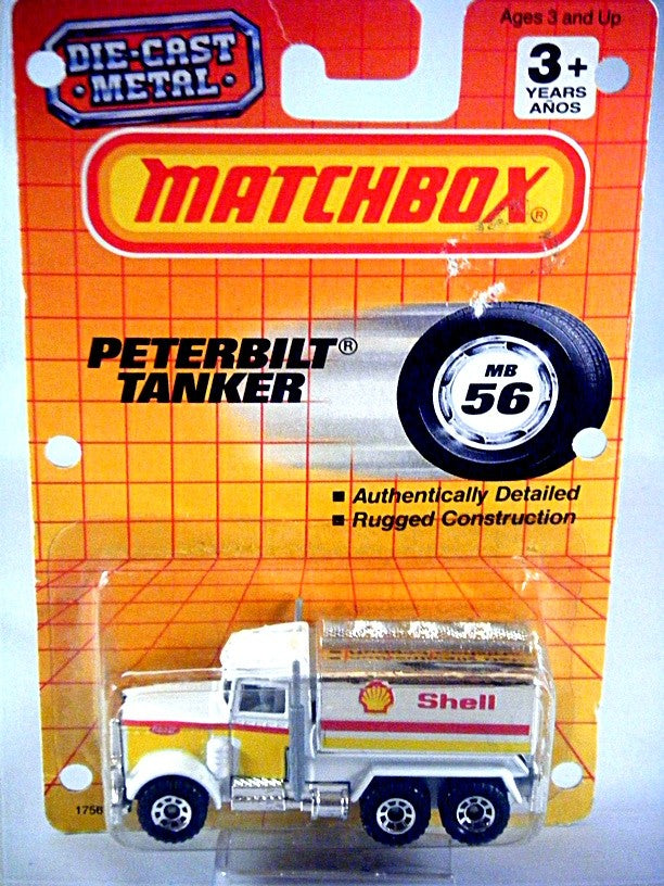 Matchbox Peterbilt Shell Gasoline Tanker