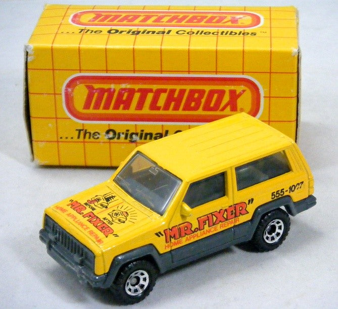 Matchbox - Jeep Cherokee - Mr Fixer Appliance Repair