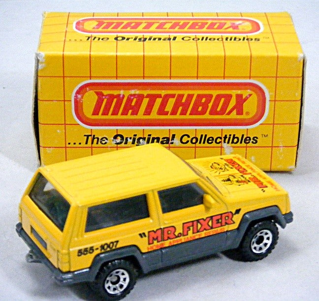 Matchbox - Jeep Cherokee - Mr Fixer Appliance Repair