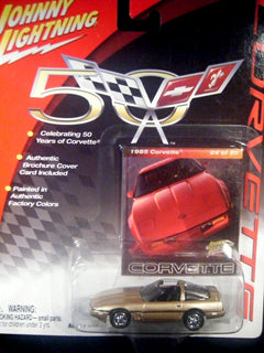 Johnny Lightning Corvette 50th Anniversary – 1985 Chevrolet Corvette Coupe  