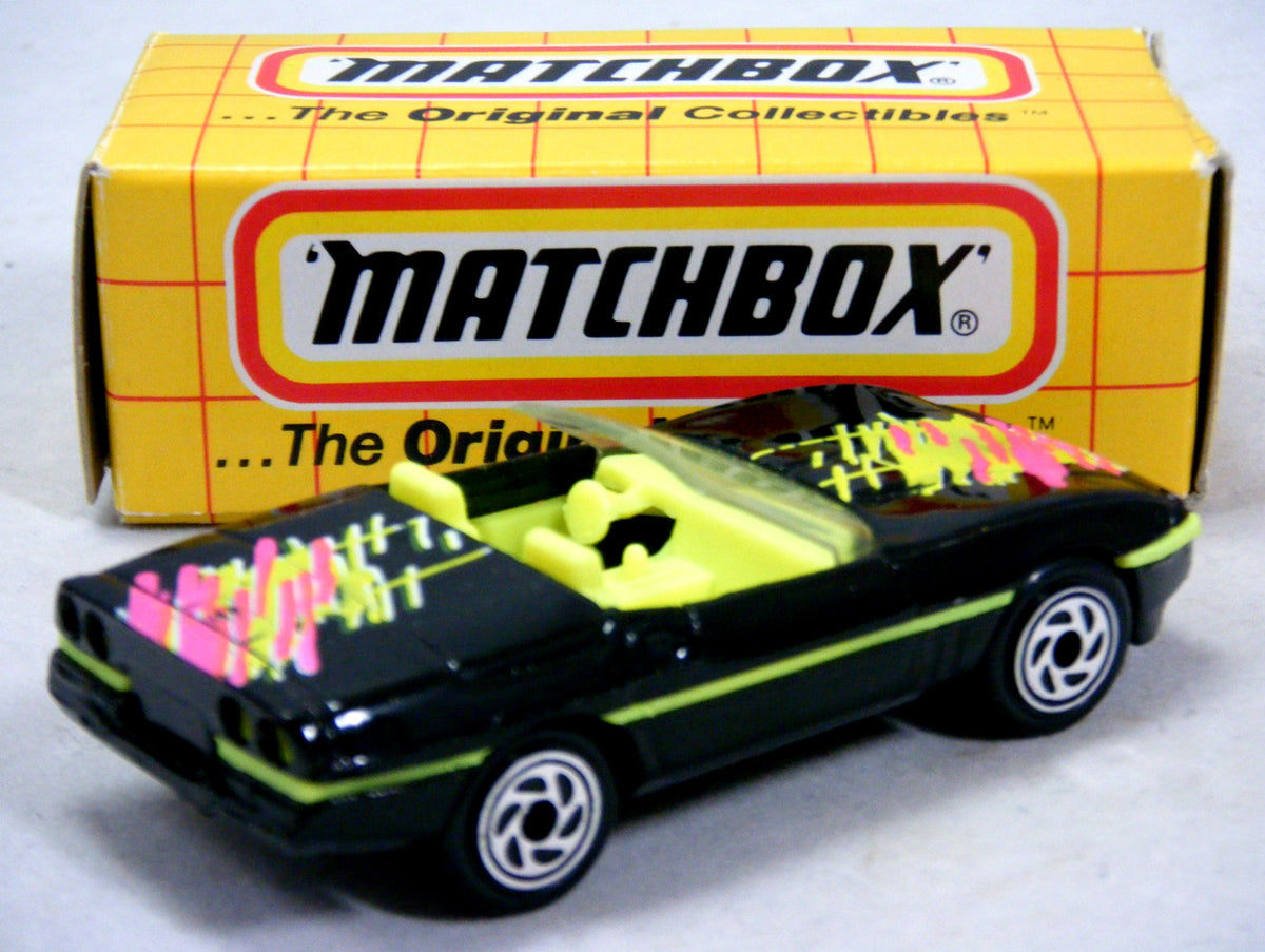 Matchbox Chevrolet Corvette C4 Convertible - Silver Wheels