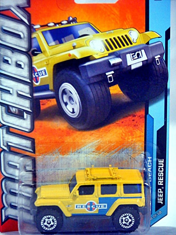 Matchbox Jeep 4x4 Rescue Vehicle
