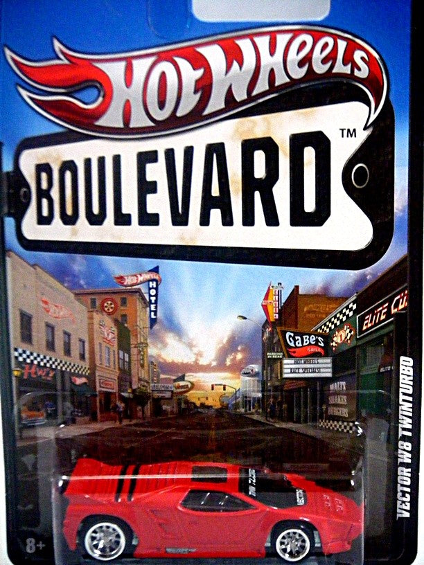 Hot Wheels Boulevard -Vector Avtech W8 TwinTurbo