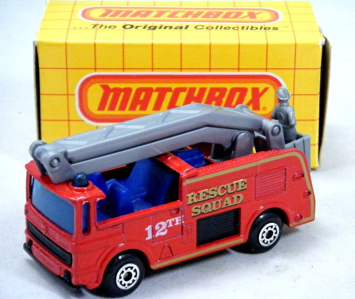 Matchbox - Rescue Squad Snorkel Fire Engine