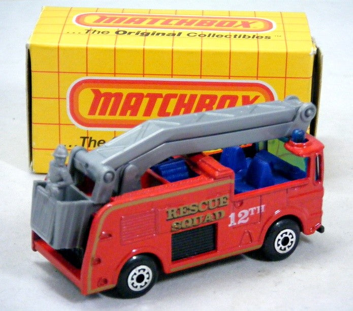 Matchbox - Rescue Squad Snorkel Fire Engine
