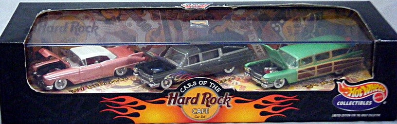 Hot Wheels Collectibles - 1988 Hard Rock Cafe Cadillac Set