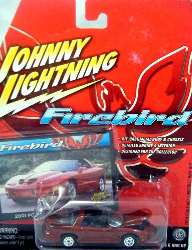 Johnny Lightning Firebirds 2001 Pontiac Firebird WS6 Trans Am