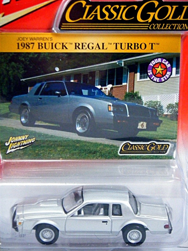 Johnny Lightning Classic Gold - 1987 Buick Regal Turbo T-Type