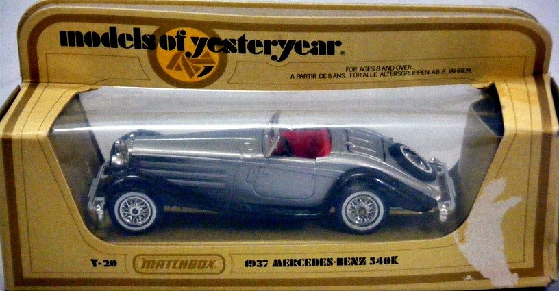 Matchbox Models of Yesteryear (Y-20) 1937 Mercedes-Benz 540K Rumbleseat