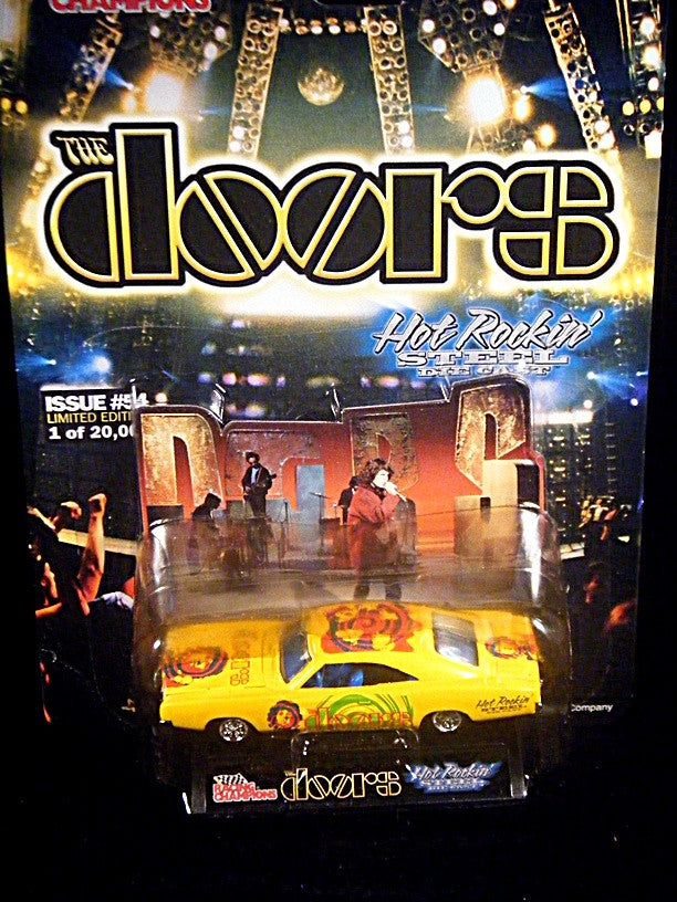 Racing Champions Hot Rockin’ Steel Series  -  Jim Morrison Doors Dodge Charger