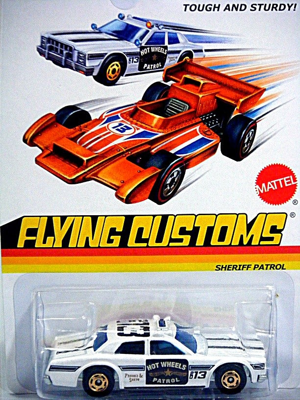 Hot Wheels Flying Customs - Sheriff Patrol Police Car