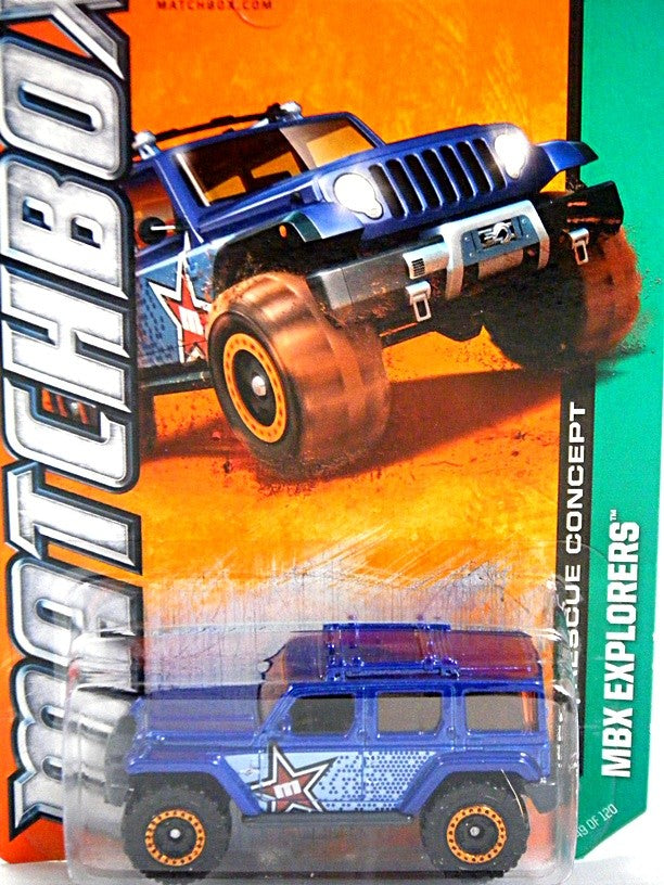 Matchbox Jeep 4x4 Rescue Vehicle