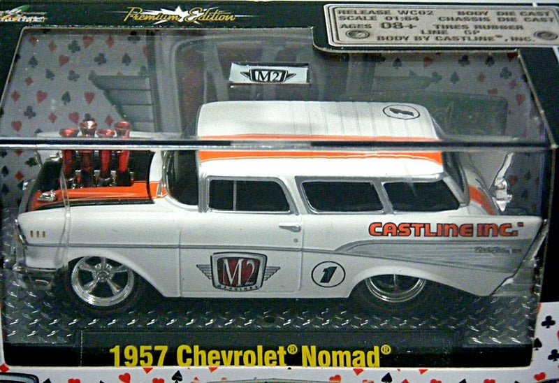 M2 Machines Wild Cards - 1957 Chevrolet Nomad