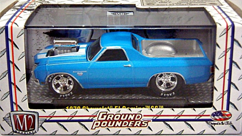 M2 Machines Ground Pounders 1970 Chevrolet El Camino SS Muscle Car