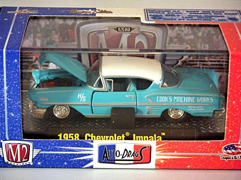 M2 Machines 1958 Chevrolet Bel Air NHRA Race Car