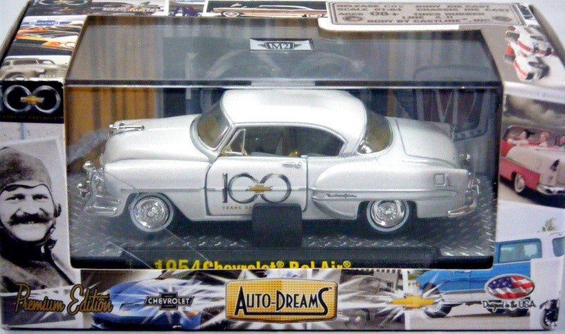  M2 Machines Auto Dreams - Chevrolet 100th Anniversary - 1954 Chevrolet Bel Air