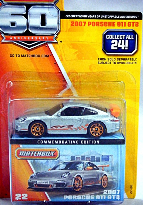 Matchbox 60 Anniversary Series - Porsche 911 GT3