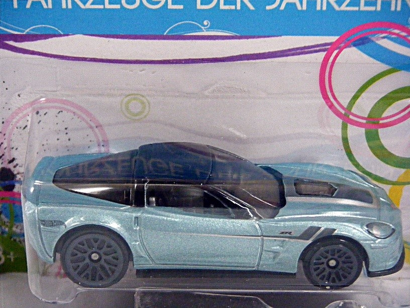 Hot Wheels Cars of the Decades - Rare German Card - Chevrolet Corvette ...