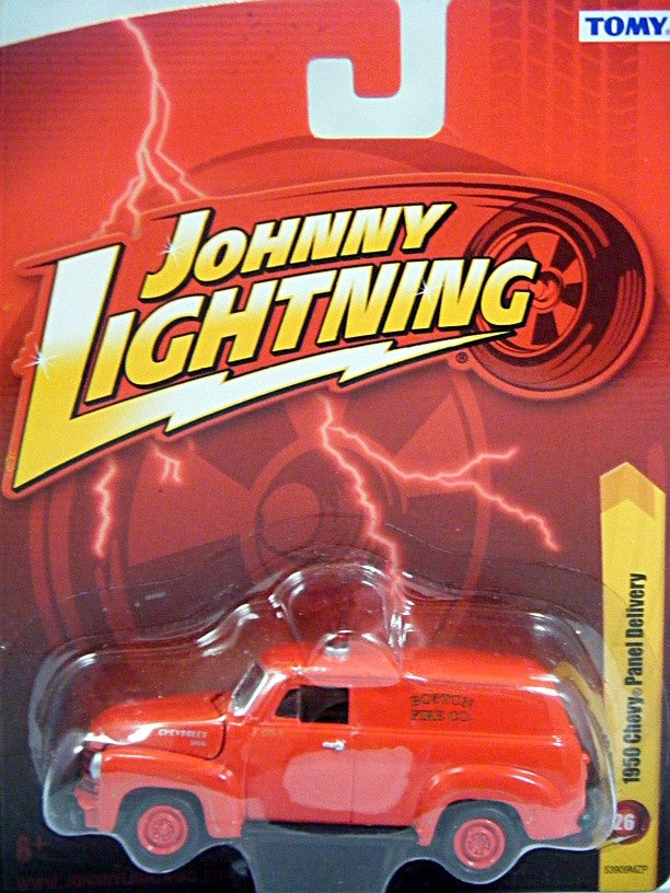 Johnny Lightning - Boston Fire Dept. 1950 Chevy Panel Truck