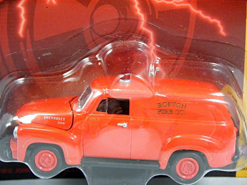 Johnny Lightning - Boston Fire Dept. 1950 Chevy Panel Truck