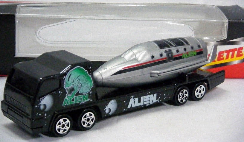Majorette Trailers Series - Alien Space Ship Transporter
