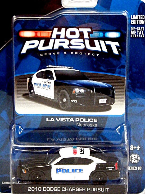 Greenlight Hot Pursuit - La Vista Police Dodge Charger Pursuit