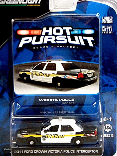 Greenlight Hot Pursuit - Wichita Police Ford Interceptor