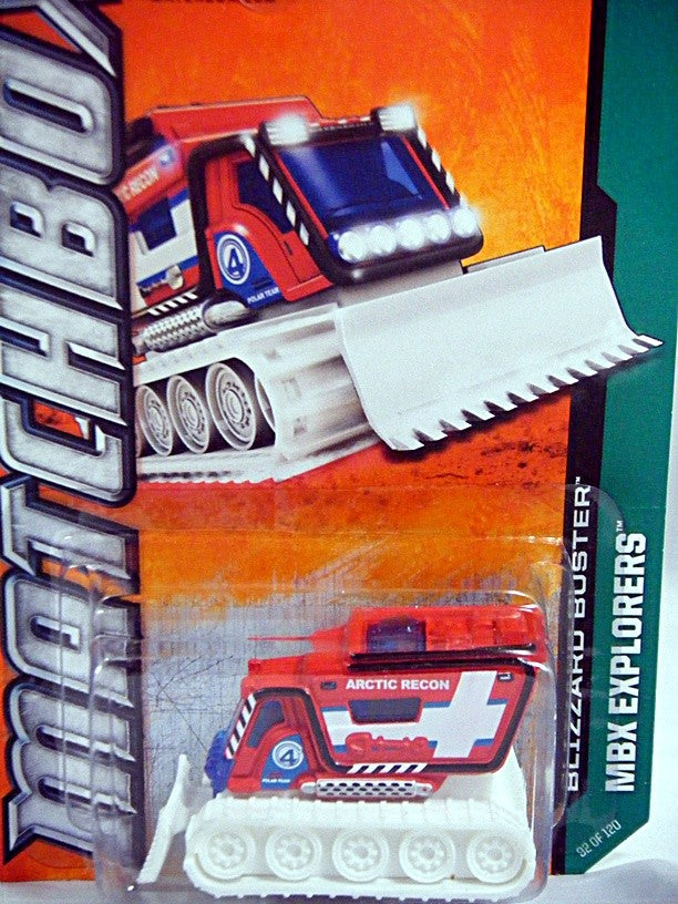 Matchbox - Blizzard Buster - Arctic Recon Snow Cat
