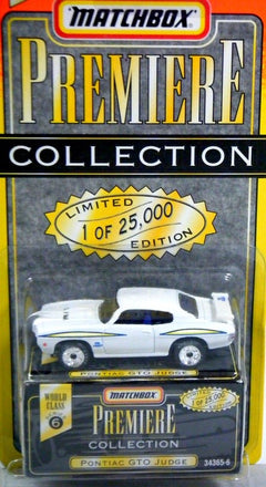 Matchbox Premiere Series 1970 Pontiac GTO Judge