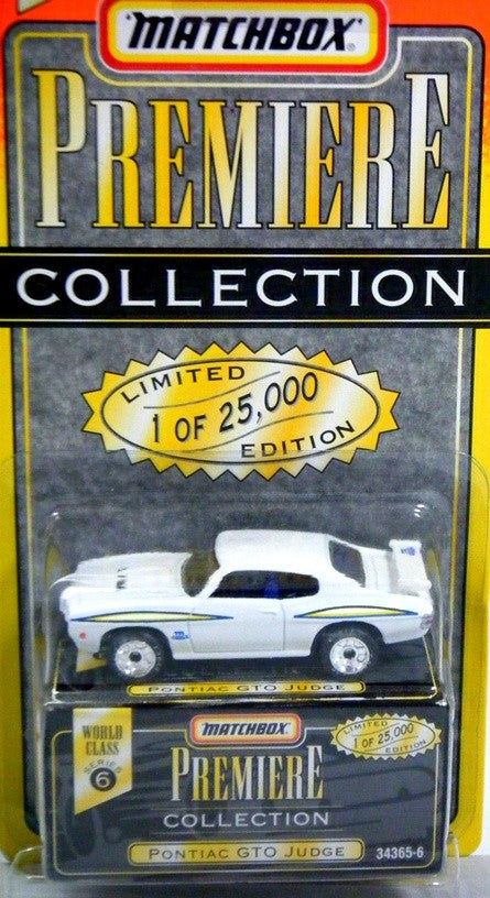Matchbox Premiere Series 1970 Pontiac GTO Judge