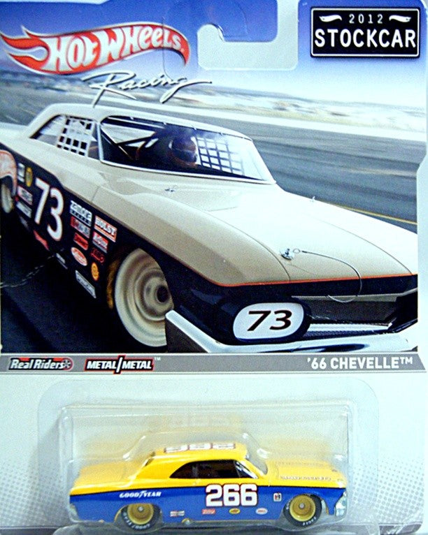 Hot Wheels Racing 2012 Stock Car Series - 1966 Chevrolet Chevelle NASCAR Stock Car