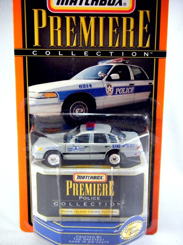 Matchbox Premiere Series Rhode Island State Police Ford Crown Victoria Police Car