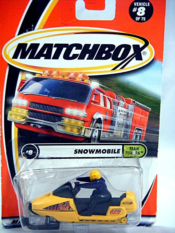 Matchbox - TurboSki Snowmobile