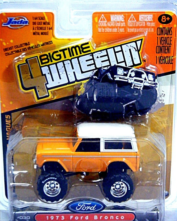 Jada Big Time 4 Wheelin' - 1973 Ford Bronco 4x4 Truck