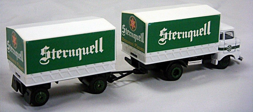 Sternquell Beer Promotional Delivery Truck and Trailer
