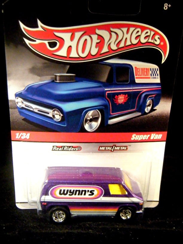 Hot Wheels Slick Rides Delivery Series - Wynn's Super Van