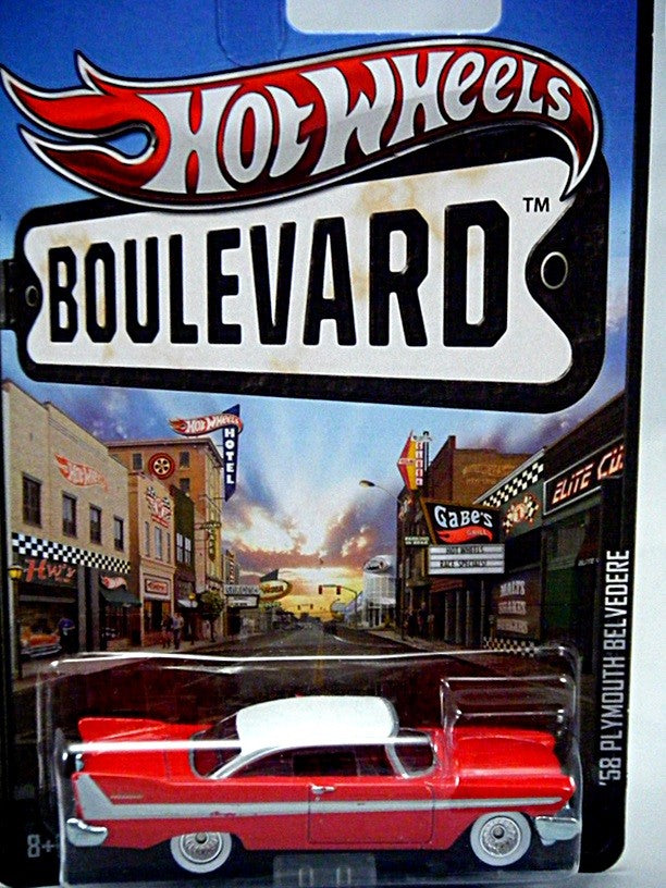 Hot Wheels Boulevard - 1958 Plymouth Belvedere