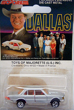 Majorette - Rare Promo - Larry Hagman Dallas Mercedes-Benz 450 SE