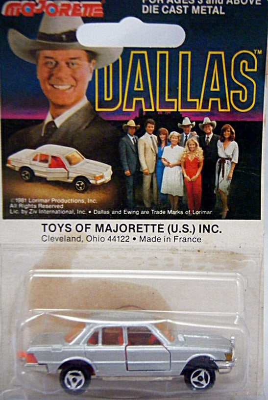 Majorette - Rare Promo - Larry Hagman Dallas Mercedes-Benz 450 SE