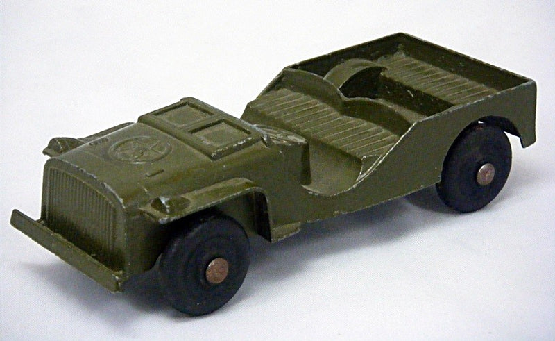 Tootsietoy 1947 Army Jeep CJ3