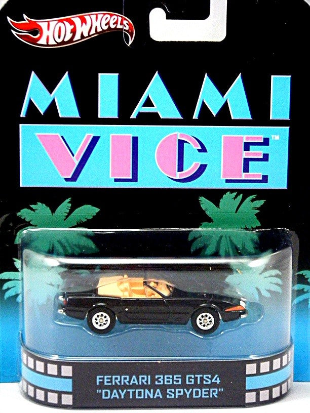 Hot Wheels Nostalgia Series - Don Johnson Miami Vice Ferrari 365 GTS4 Daytona Spyder