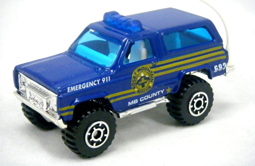 Matchbox Chevrolet Blazer Rocky Mountain Rescue Truck 