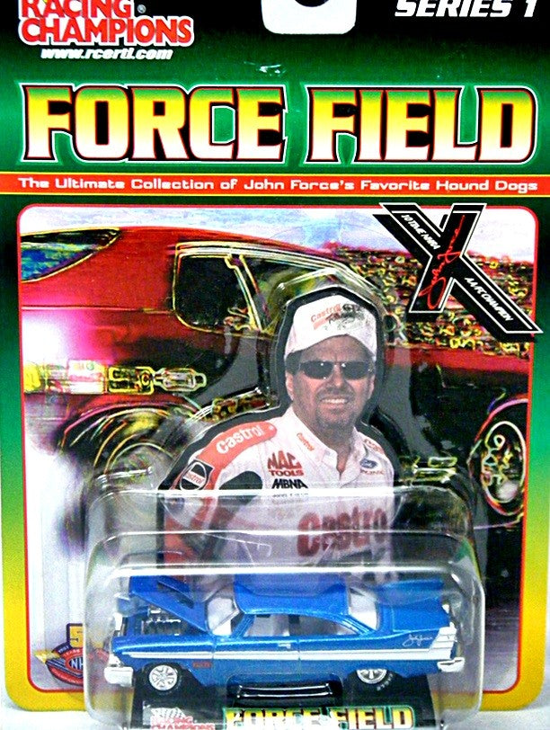 Racing Champions Force Field - John Force NHRA 57 Plymouth Fury