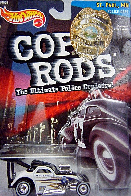 Hot Wheels Cop Rods St. Paul, MN Fiat NHRA Race Car