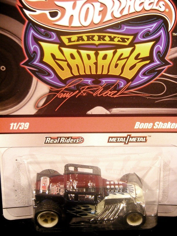 Hot Wheels Wayne's Garage: Bone Shaker Model A Ford Hot Rod Pickup Truck
